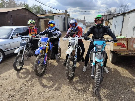 Мини-питбайк 90 куб. см (для детей)